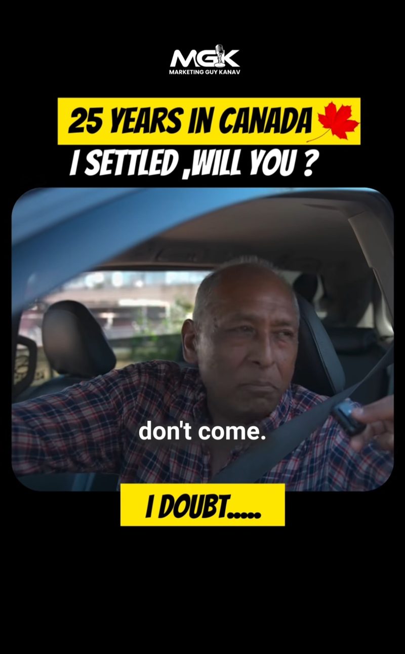 Instagram Reel cover — 25 Years in Canada, I settled, will you? I doubt. Immigrant journey.