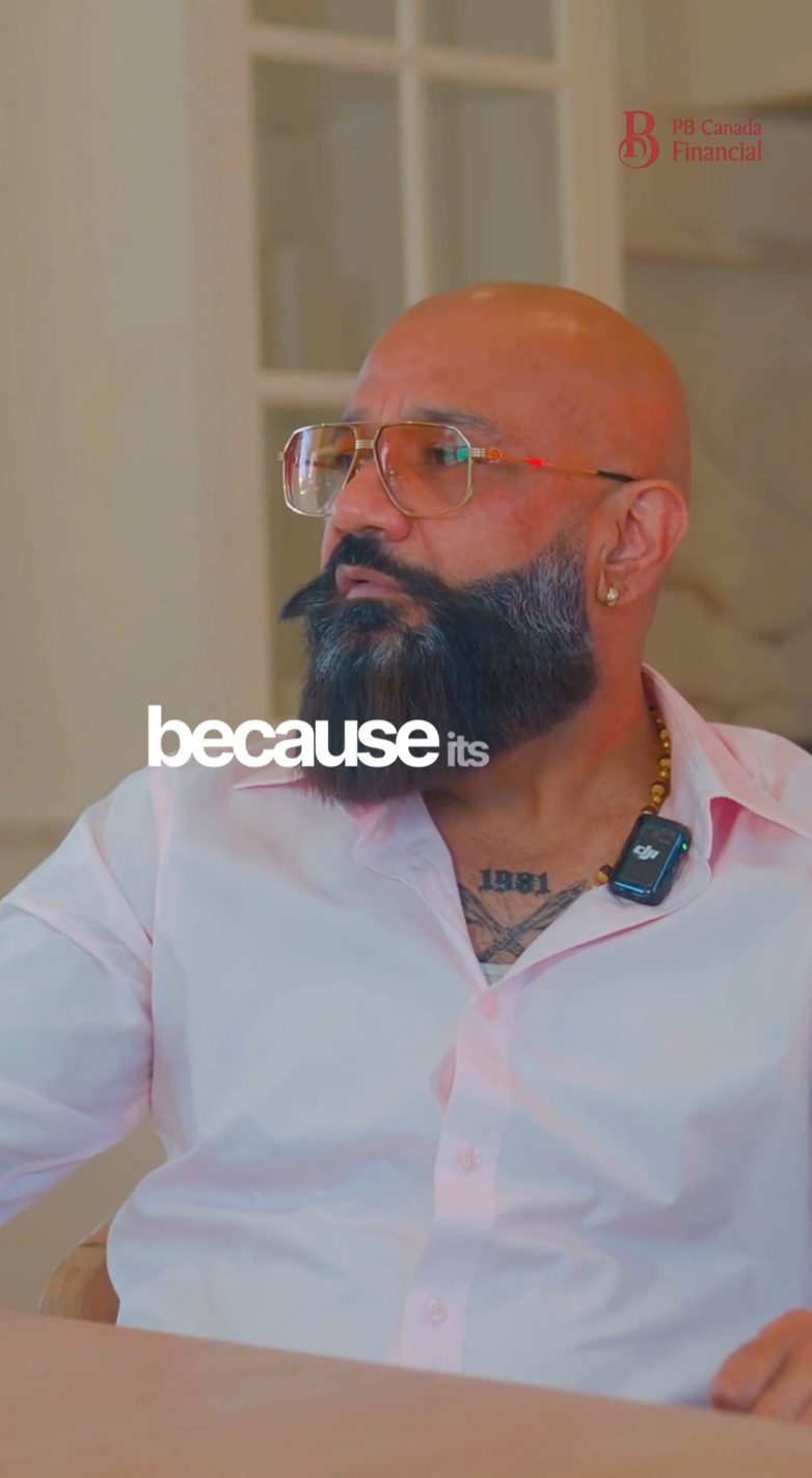 Instagram Reel cover — PB Canada Financial podcast interview